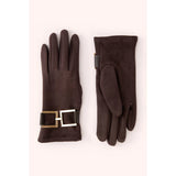 Powder Dana Gloves In Chocolate