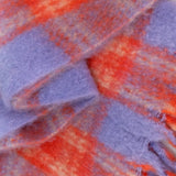 Powder Flora Cosy Scarf In Tangerine Mix