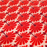 Powder Infinity Scarf In Rouge Palms