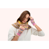 Powder Kayla Fair Isle Snood In Pastel