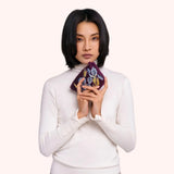 Powder Mini Velvet Pouch Iris