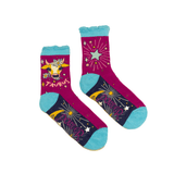 Powder Taurus Zodiac Ankle Socks