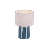 Present Time Table Lamp Verano LED in Blue Stripe