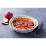 Pyrex Supreme Kitchen Ceramic Pie Dish With Grips 25cm In Pure White