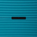 Qubed Data 74cm 4-Wheel Expandable Suitcase In Teal