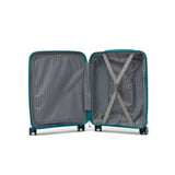 Qubed Data 74cm 4-Wheel Expandable Suitcase In Teal