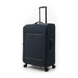 Qubed Polar 75cm 4-Wheel Expandable Suitcase In Navy