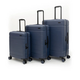 Qubed Roam 67cm 4-Wheel Medium Suitcase in Navy