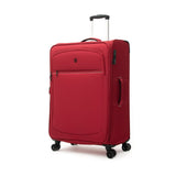 Qubed Segment 2.0 75cm 4-Wheel Expandable Suitcase In Red