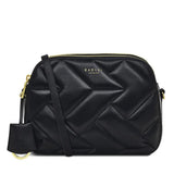 Radley Dukes Place Quilt Medium Ziptop Crossbody in Black