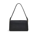 Radley Leather Lane Medium Flapover Shoulder Bag In Black