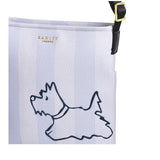 Radley Palace Gardens Stripe Small Ziptop Crossbody in Chalk