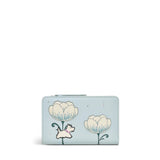 Radley London Spring Rose Medium Bifold Purse in Seafoam