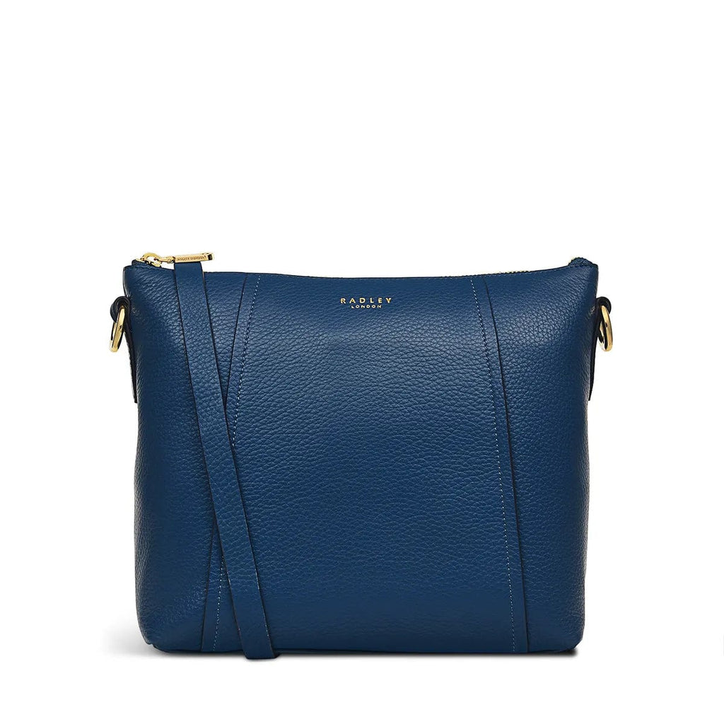 Radley London Wood Street 2.0 Medium Ziptop Crossbody in Deepsea