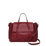 Radley The Chancery Medium Flapover Grab In Cranberry