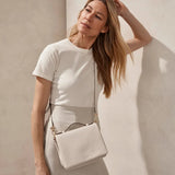 Radley Weston Street Small Flapover Crossbody In Chalk