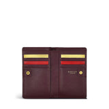 Radley Key To My Heart Medium Bifold Purse in Dark Cherry