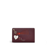 Radley Key To My Heart Medium Bifold Purse in Dark Cherry