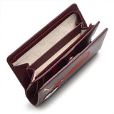 Radley Key To My Heart Medium Bifold Purse in Dark Cherry