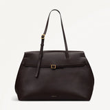 Radley The Christina Large Ziptop Shoulder in Dark Oak