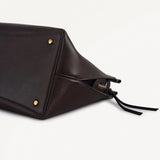 Radley The Christina Large Ziptop Shoulder in Dark Oak