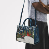 Radley An Ice Day Medium Ziptop Grab Bag In Teal