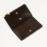 Radley Coin Street Medium Ziptop Purse in Dark Oak