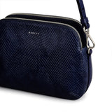 Radley Dukes Place - Faux Snake Medium Ziptop Crossbody in Evenfall