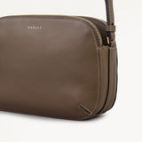 Radley Dukes Place Medium Ziptop Cross Body Bag In Coffee
