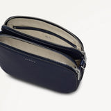 Radley Dukes Place Medium Ziptop Cross Body In Naval