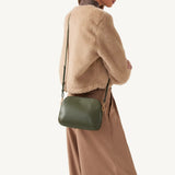 Radley Dukes Place Medium Ziptop Crossbody in Dark Olive