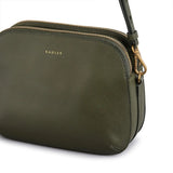 Radley Dukes Place Medium Ziptop Crossbody in Dark Olive