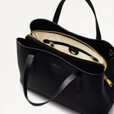 Radley Dukes Place Medium Ziptop Grab Bag In Black