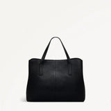 Radley Dukes Place Medium Ziptop Grab Bag In Black