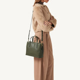 Radley Dukes Place Medium Ziptop Grab in Dark Olive