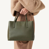 Radley Dukes Place Medium Ziptop Grab in Dark Olive