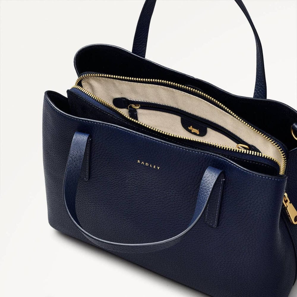バルバディーン Radley Dukes Place Medium Ziptop Grab In Evenfall