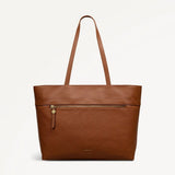 Radley Fountain Road Medium Ziptop Tote Bag In Tan