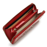 Radley Large Zip Around Matinee In Poinsettia