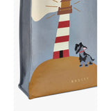 Radley Lighthouse Medium Open Top Tote Bag In Smoke Blue
