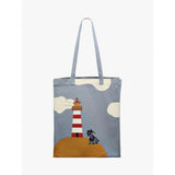 Radley Lighthouse Medium Open Top Tote Bag In Smoke Blue