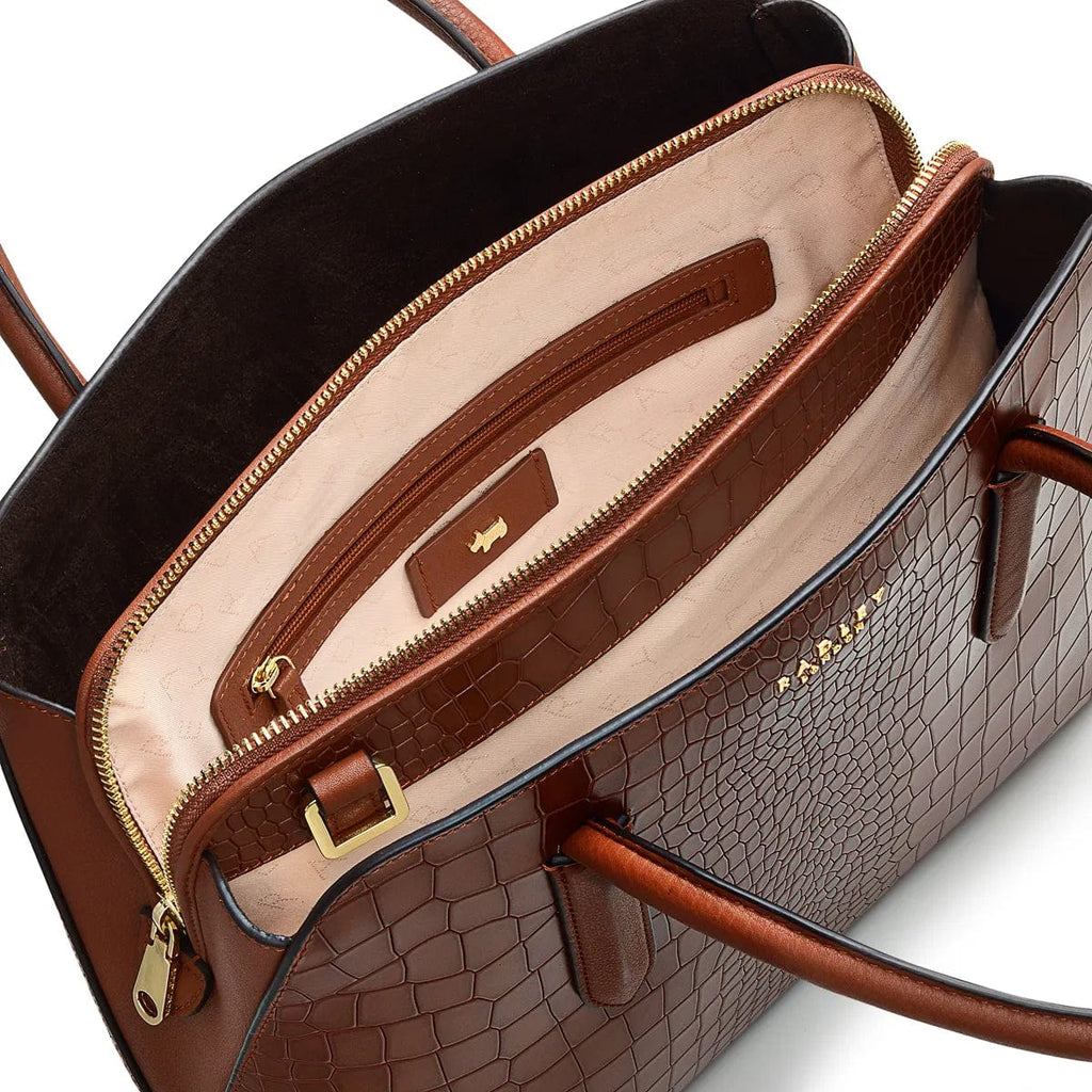 Radley London Liverpool Street 2.0 Faux Croc in Brown