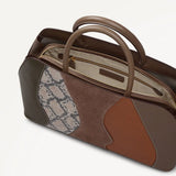 Radley Liverpool Street Medium Ziptop Grab Bag In Coffee