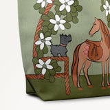 Radley Lunar New Year Medium Open Top Tote Pistachio