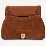 Radley Mercer Street Medium Suede Shoulder Bag In Russet Brown
