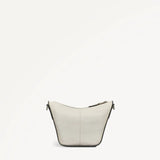 Radley Oak Street Small Ziptop Cross Body In Chalk