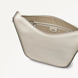 Radley Oak Street Small Ziptop Cross Body In Chalk