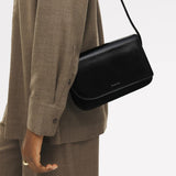 Radley Pocket Street Small Flapover Cross Body Bag In Black