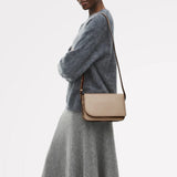 Radley Pocket Street Small Flapover Cross Body Bag In Porcini