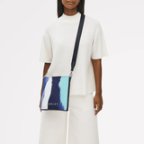 Radley Southwell Gardens - Stripe Small Ziptop Cross Body In Ink